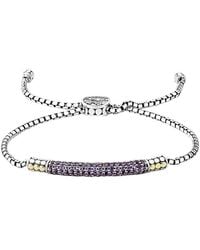 Samuel B. - 18K & 0.94 Ct. Tw. Amethyst Bracelet - Lyst