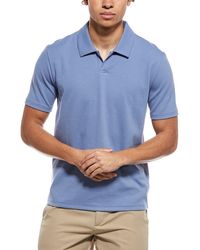 Vince - Mesh Rib Johnny Collar Shirt - Lyst