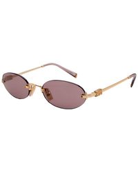 Miu Miu - 51Mm Sunglasses - Lyst