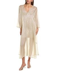 forte_forte - Silk-Blend Maxi Dress - Lyst
