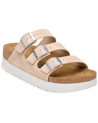 Birkenstock - Florida Iii Pap Flex Platform Leather Sandal - Lyst