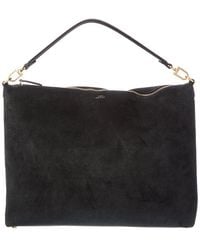 TOTEME - Bevel Medium Suede Shoulder Bag - Lyst