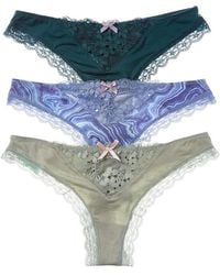 Honeydew Intimates - Set Of 3 Willow Thong - Lyst
