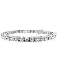 Diana M. Jewels - Diana M. Fine Jewelry 14K 9.00 Ct. Tw. Lab Grown Diamond Tennis Bracelet - Lyst
