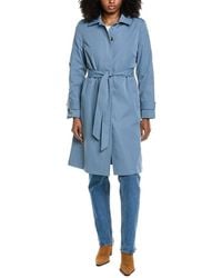 Ellen Tracy - Classic Trench Coat - Lyst