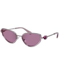 Swarovski - Sk7027 56Mm Sunglasses - Lyst