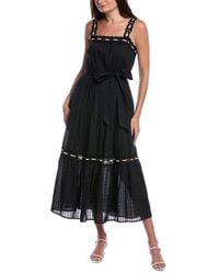 Anne Klein - Lace Detail Patio Maxi Dress - Lyst