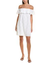 Tommy Bahama - Harbor Eyelet Mini Dress - Lyst