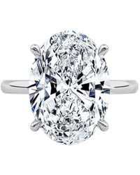 Lab Grown Diamonds - 14K 8.00 Ct. Tw. Lab-Grown Diamond Ring - Lyst