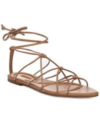 Vince - Kenna Leather Strappy Sandal - Lyst
