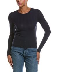 Velvet By Graham & Spencer - Mauri Pointelle T-Shirt - Lyst