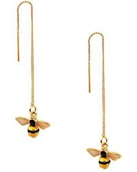 Eye Candy LA - Bee Enamel Statement Earring - Lyst