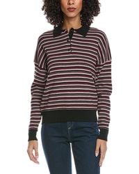 Madison Miles - Knit Polo Shirt - Lyst