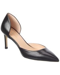 Stuart Weitzman - Mara 75 Dorsay Leather Pump - Lyst