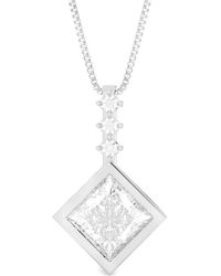 Amairah - 14K 2.00 Ct. Tw. Lab-Grown Diamond Pendant Necklace - Lyst