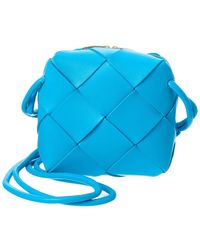 Bottega Veneta - Dnu Inv Cassette Mini Intrecciato Leather Camera Bag - Lyst