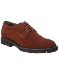 Tod's - Suede Oxford - Lyst
