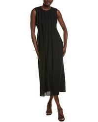 Emerson Fry - Plait Linen-Blend Maxi Dress - Lyst