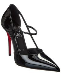 Christian Louboutin - Miss Z Strap 100 Patent Pump - Lyst