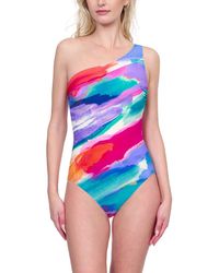 Gottex - One Shoulder One-Piece - Lyst