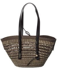 Loewe - Braid Medium Palm & Leather Tote - Lyst