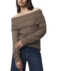 Splendid - Simone Fringe Sweater - Lyst