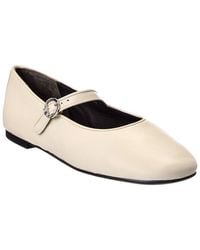 Tory Burch - Selby Leather Mary Jane Ballet - Lyst