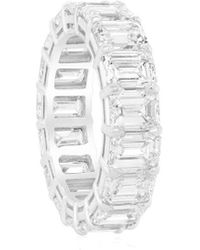 Diana M. Jewels - Fine Jewelry Platinum 6.00 Ct. Tw. Diamond Eternity Ring - Lyst