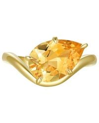 Kai Fine Jewelry - 14K 2.60 Ct. Tw. Citrine Cocktail Ring - Lyst