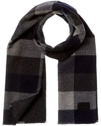 Vince - Double Face Stafford Plaid Wool & Cashmere-Blend Scarf - Lyst