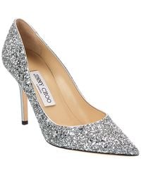Jimmy Choo - Agnes Glitter Pump - Lyst