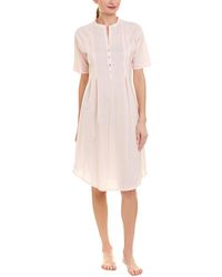 Hanro Pleated Nightgown - Pink