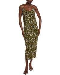 Element - Sleeveless Plisse Dress - Lyst