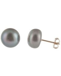 Splendid - 14k 9-9.5mm Freshwater Pearl Studs - Lyst