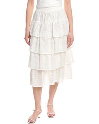 FLORA BEA NYC - Wrenlee Maxi Skirt - Lyst