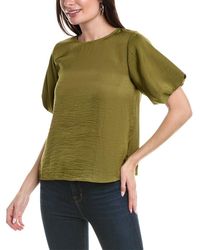 Vince Camuto - Puff Sleeve Blouse - Lyst
