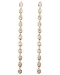 Eye Candy LA - Cz Linear Earring - Lyst