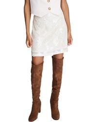 Kenneth Cole - Mini Skirt - Lyst