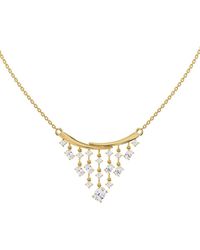 Lab Grown Diamonds - 18K Vermeil 2.60 Ct. Tw. Lab-Grown Diamond Pendant Necklace - Lyst