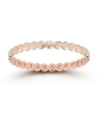 Ember Fine Jewelry - 14k Rose Gold Bead Band Ring - Lyst