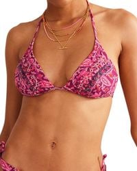 Boden - Bead Embellished Bikini Top - Lyst