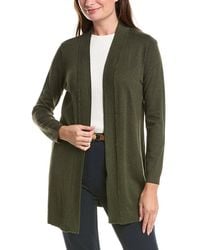 Tahari - Open Front Cardigan - Lyst