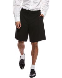 Valentino - Bermuda Wool-Blend Short - Lyst
