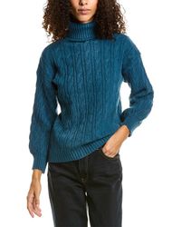 7021 - Cable Knit Sweater - Lyst
