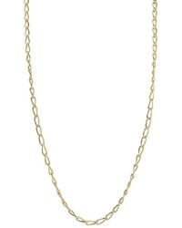 Italian Gold - 14K Link Necklace - Lyst