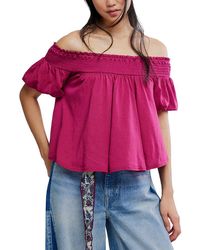 Free People - Mabel Knit Top - Lyst