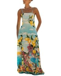 AMINA GLAM - Maxi Dress - Lyst