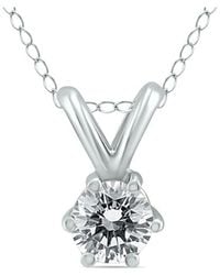 Diamond Select Cuts - 14K 0.30 Ct. Tw. Diamond Necklace - Lyst