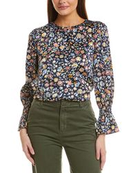 Cece - Smocked Cuff Blouse - Lyst