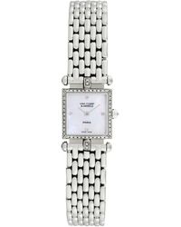 Van Cleef & Arpels - Classique Square Diamond Watch, Circa 2000S (Authentic Pre-Owned) - Lyst